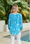 VALE TOP - boho flora